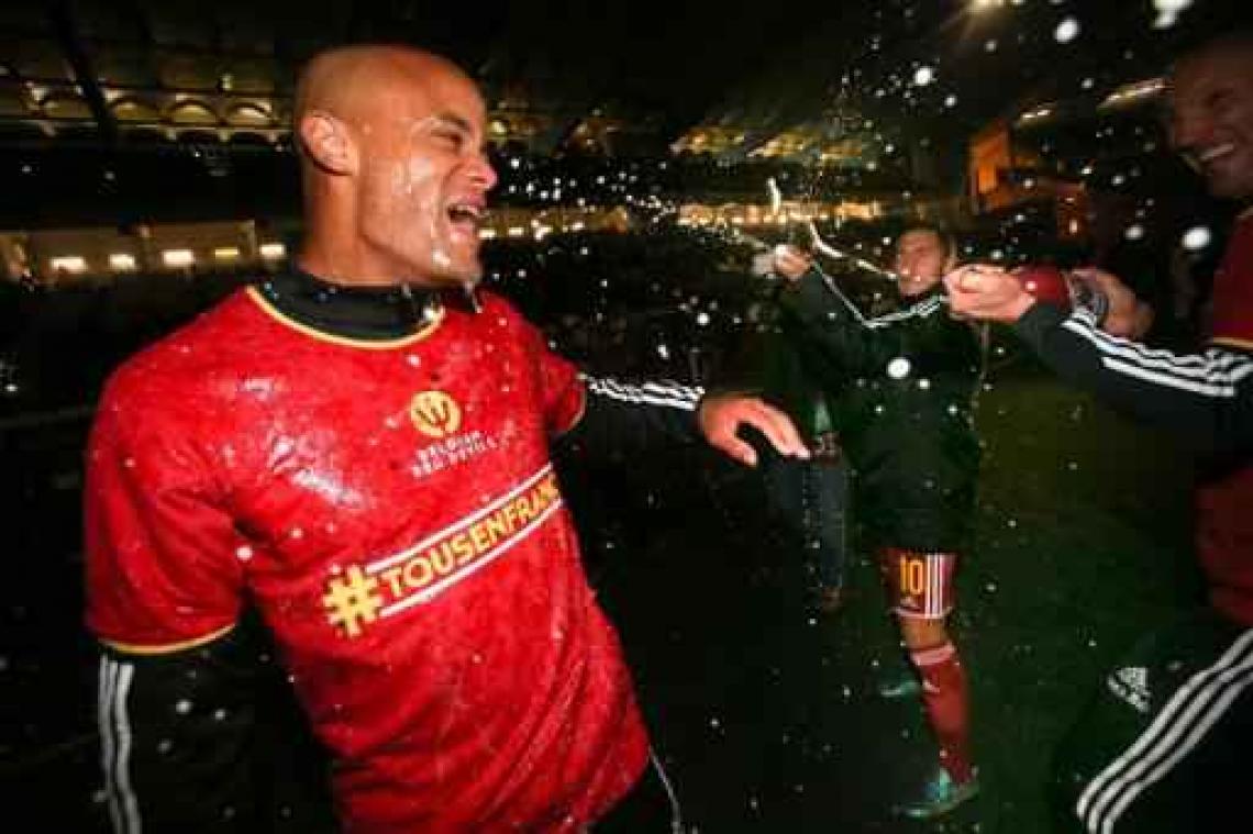 Vincent Kompany brengt selectie al eerste bezoekje