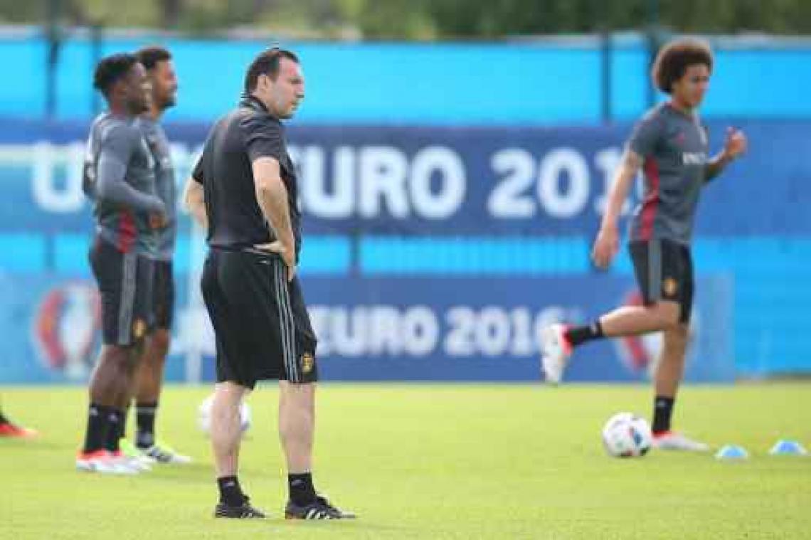 Intensieve training voor Rode Duivels, Wilmots tevreden
