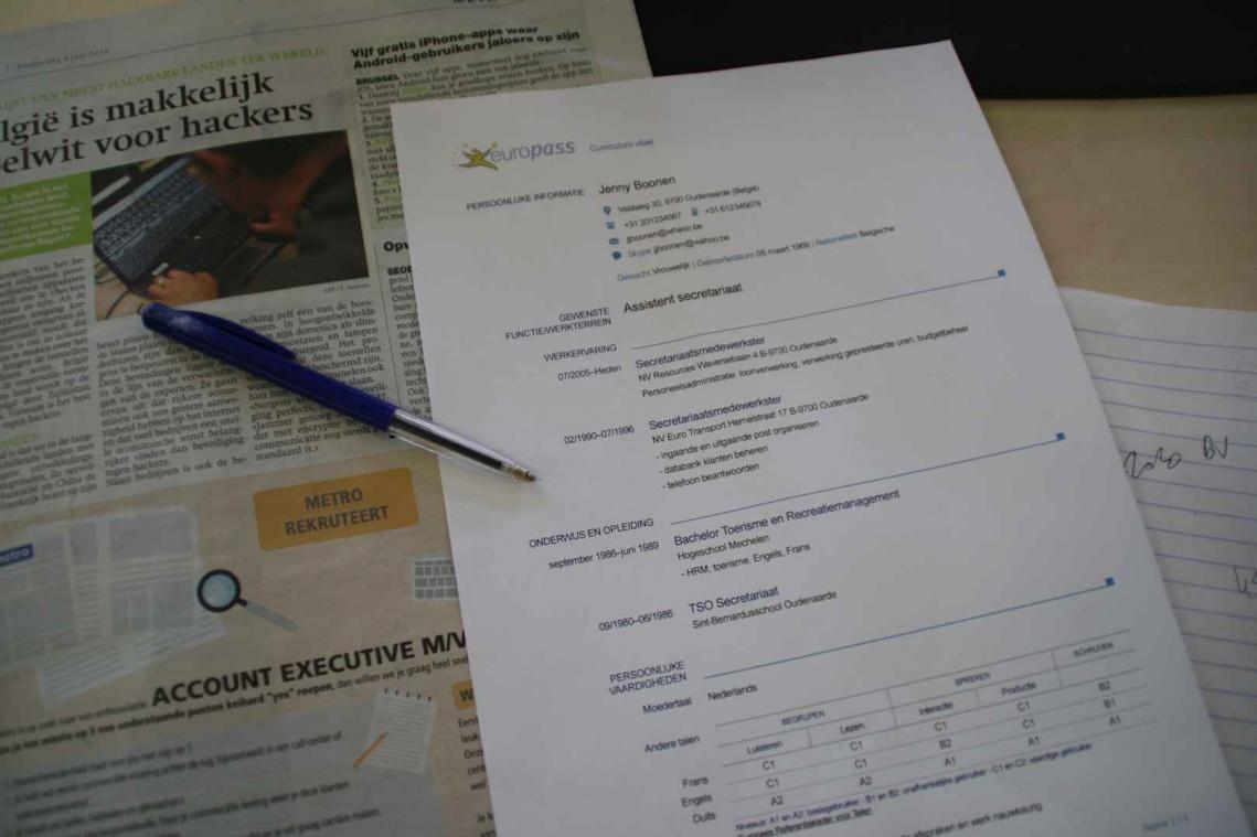 Op zoek naar een job met een Europees CV