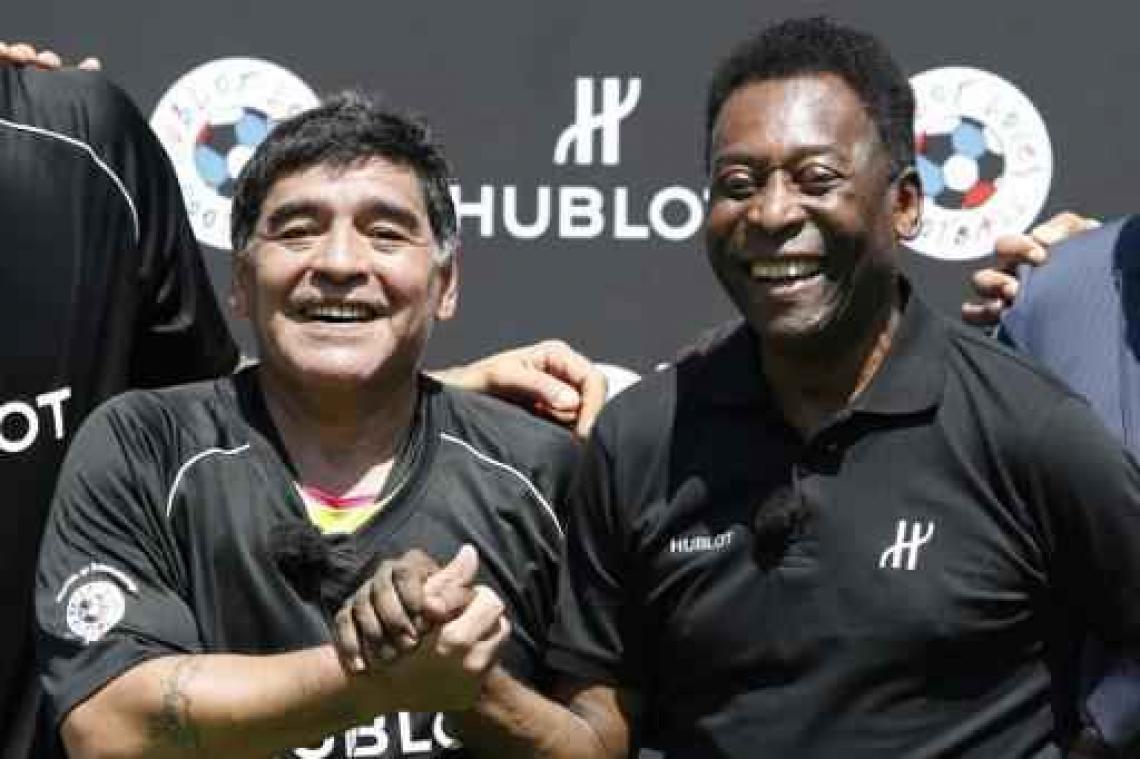 Maradona tegen Pelé: "Messi heeft geen persoonlijkheid"