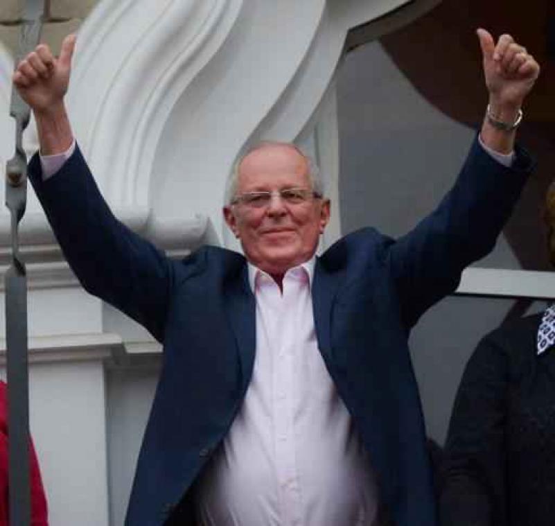 Verkiezingen Peru - Kuczynski wint nipt presidentsverkiezing in Peru