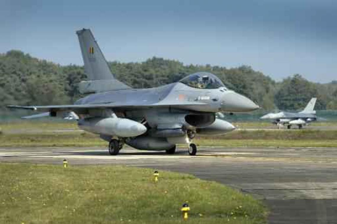 Belgische F-16's stegen twaalf keer op om Russische toestellen te onderscheppen