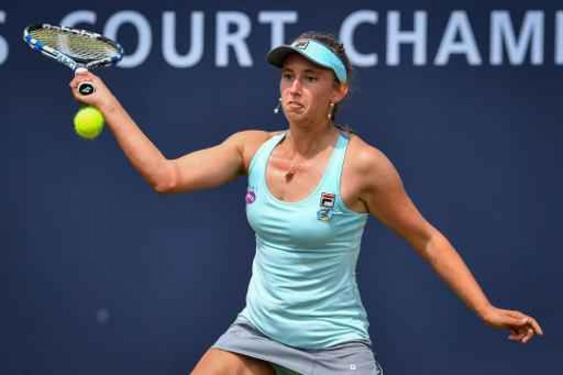Elise Mertens grijpt naast plaats in halve finales Rosmalen