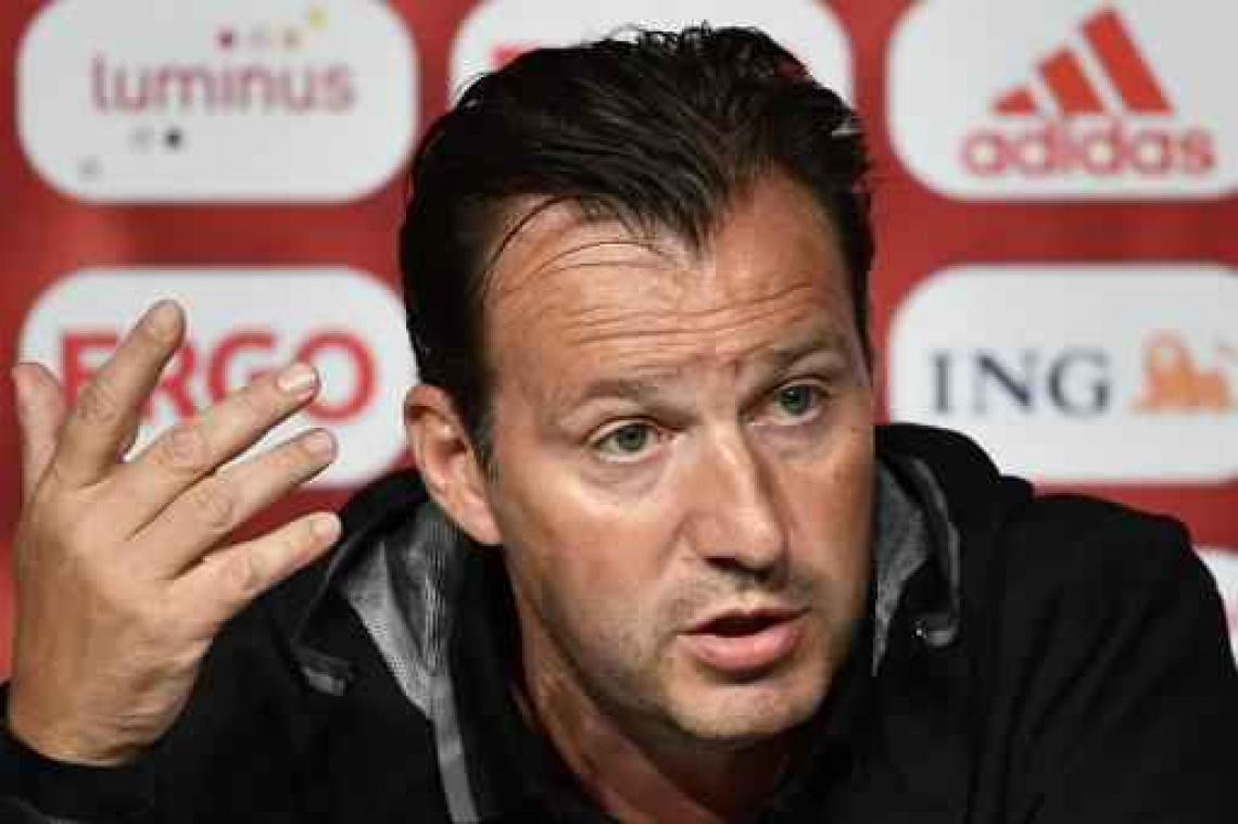 Wilmots: "Wij verdedigend zwak? Daar motiveer ik mijn spelers mee"