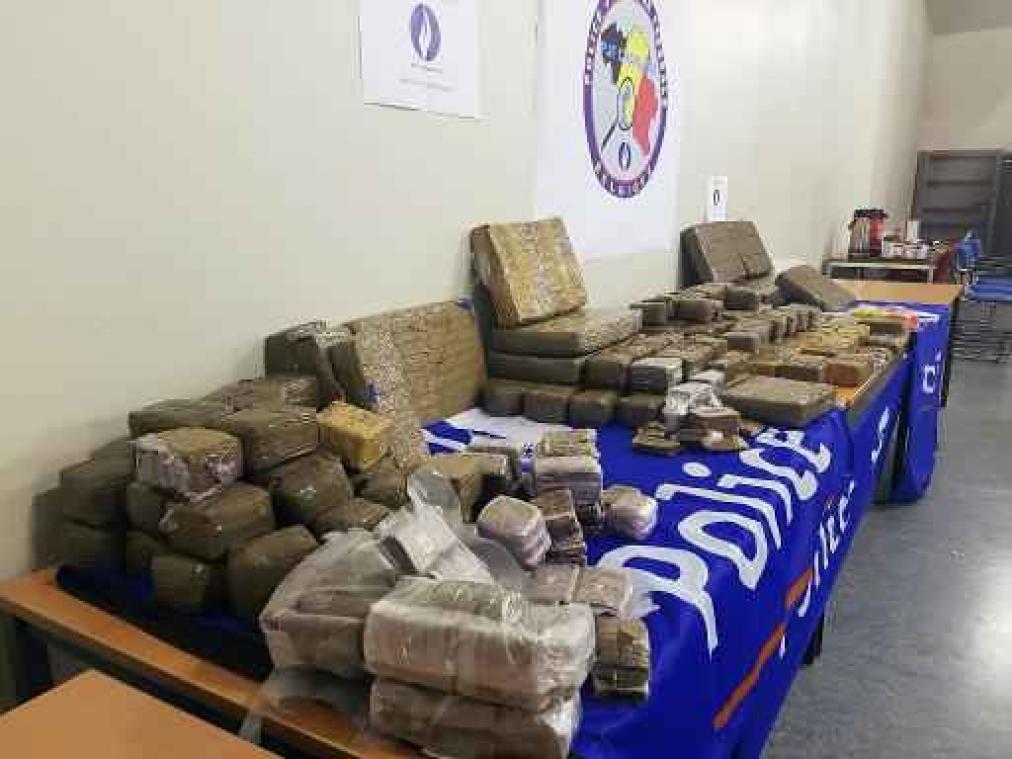 Meer dan 50 ton drugs in beslag genomen