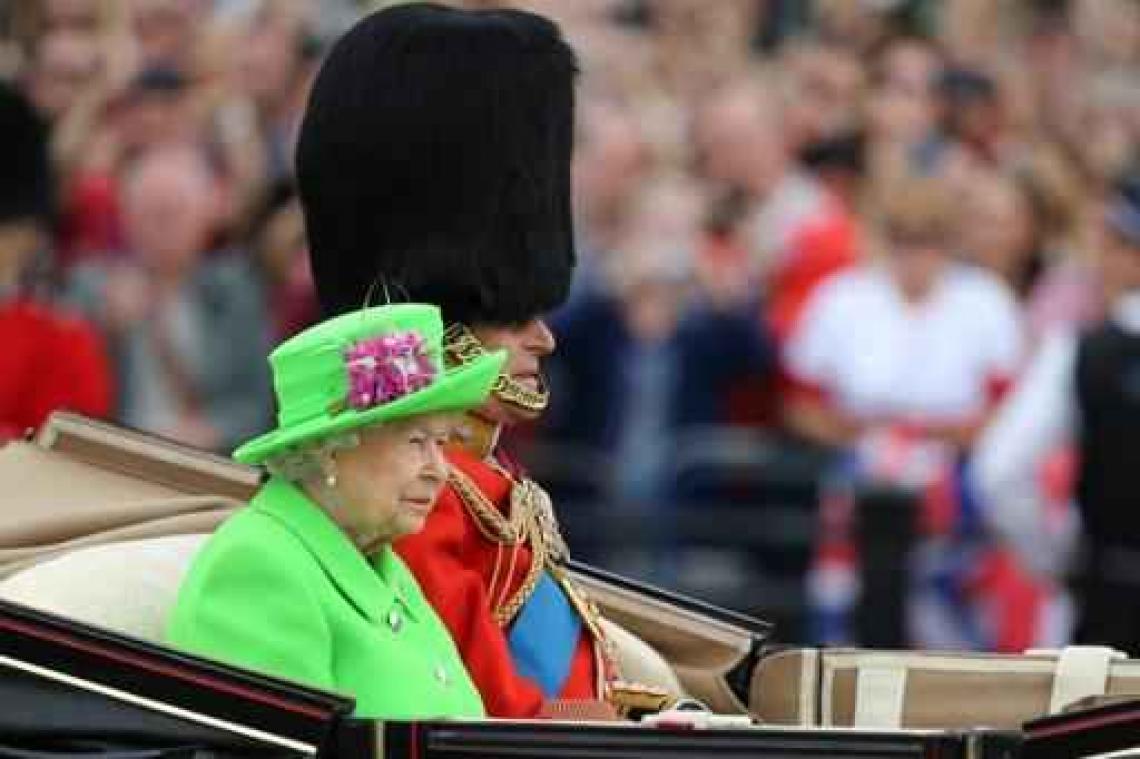 Jaarlijkse troepenparade voor Britse Queen gestart in Londen