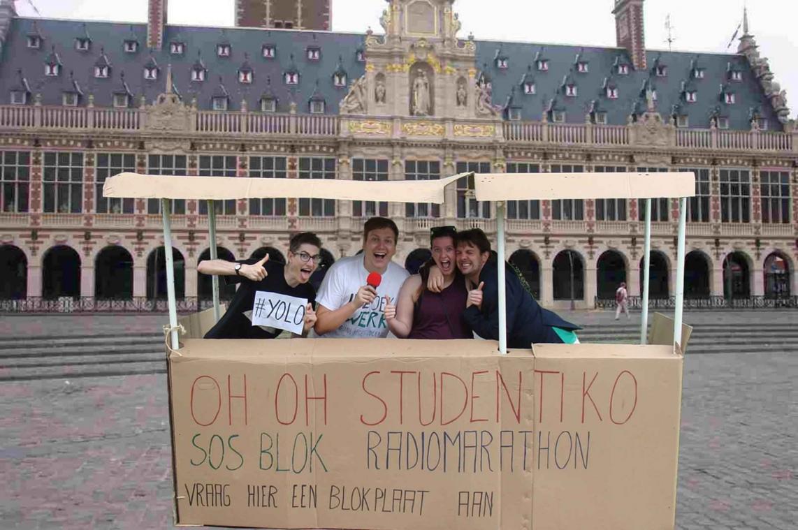 Leuvense studenten steunen lotgenoten met een radiomarathon