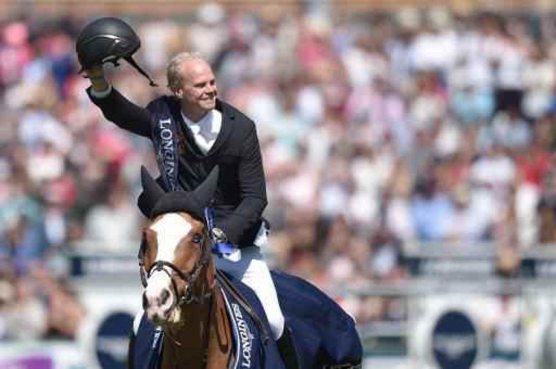 Jérôme Guéry derde in Grand Prix CSIO-jumping Sopot