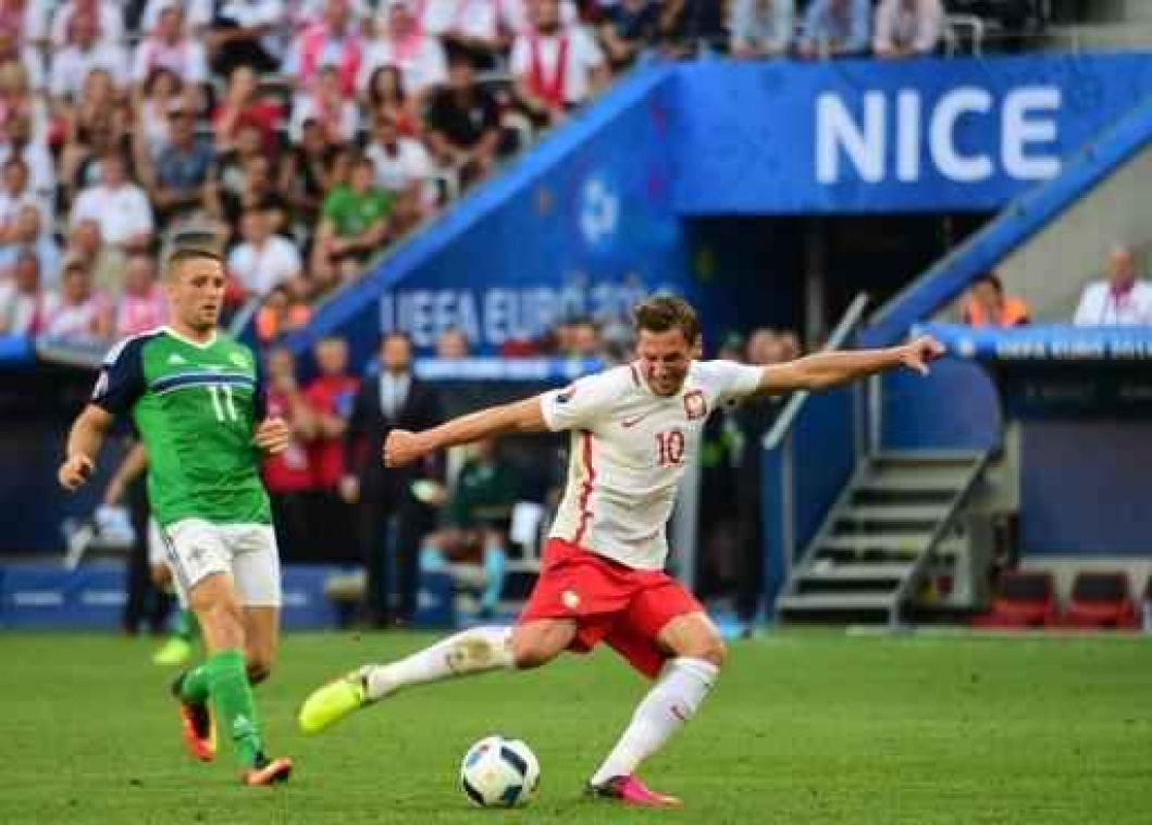 EK 2016 - Grzegorz Krychowiak is 'Man van de Match' in Polen - Noord-Ierland