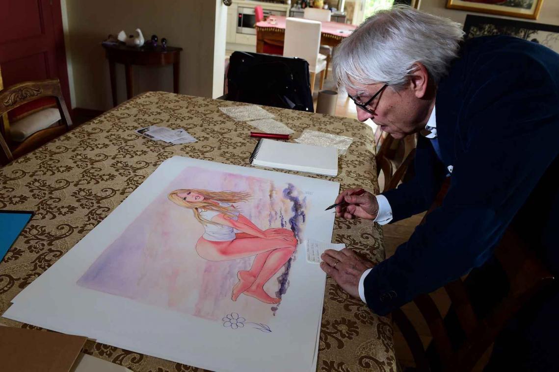 Aquarellen van naakte Brigitte Bardot brengen veel geld op