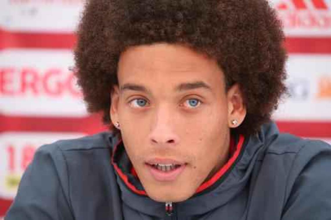 Axel Witsel: "We winnen samen en we verliezen samen"