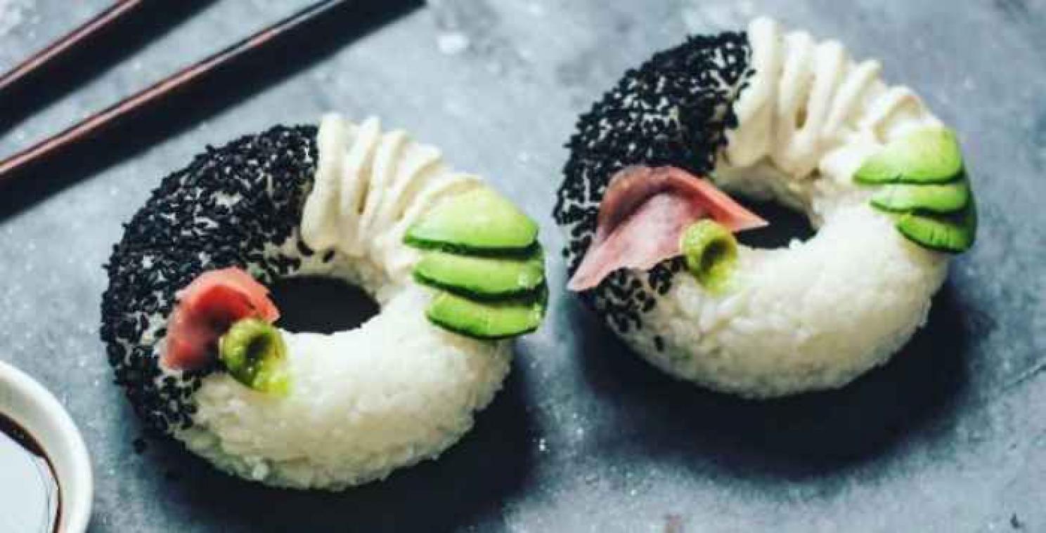 Na de sushiburger is er nu ook een sushidonut