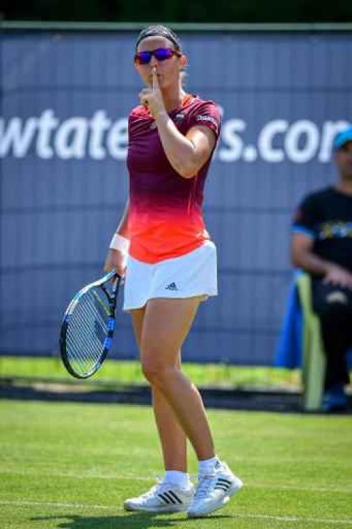 Kirsten Flipkens vlot door naar kwartfinales