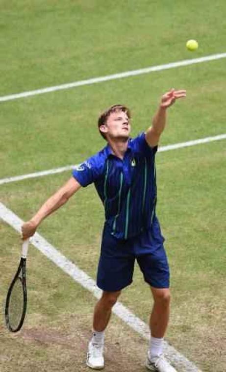 David Goffin is niet opgewassen tegen Roger Federer