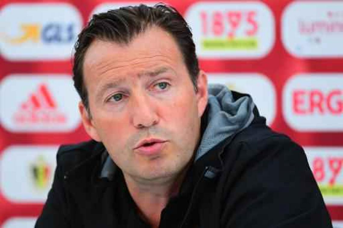 Bondscoach Marc Wilmots voert 'tussen de twee en de tien' wissels door tegen Ierland