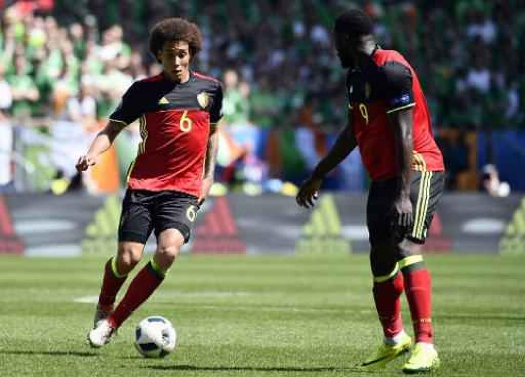 Romelu Lukaku en Axel Witsel loodsen sterke Rode Duivels voorbij Ierland