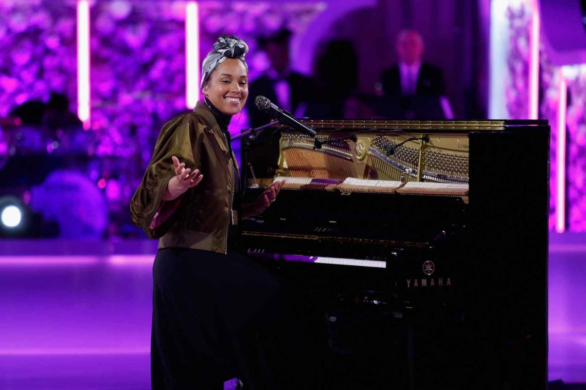 Alicia Keys bant smartphones op haar concerten