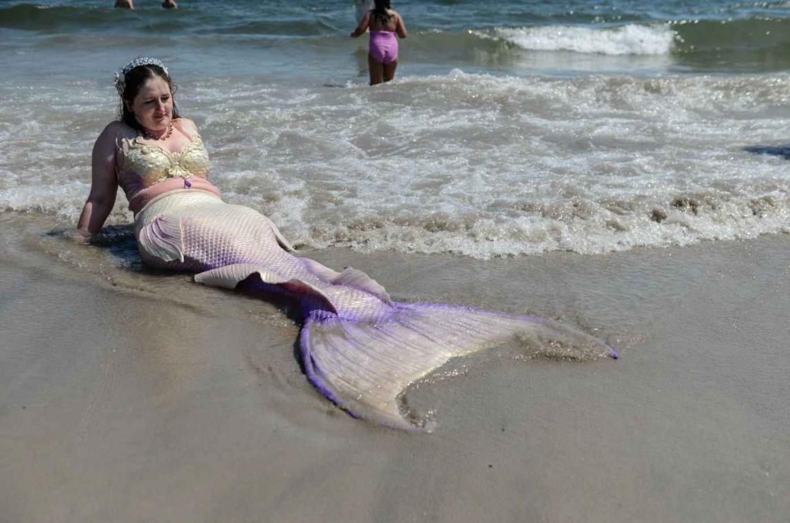 Zeemeerminnen stranden in New York