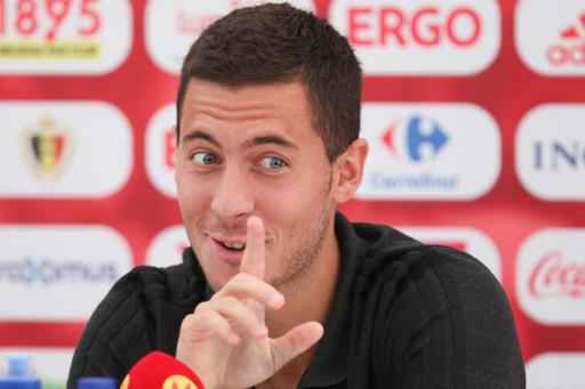 Hazard: "Ik ben geen ster, de ploeg is de ster"