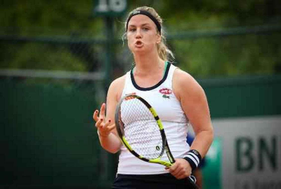 Ysaline Bonaventure verliest kansloos in eerste kwalificatieronde op Wimbledon