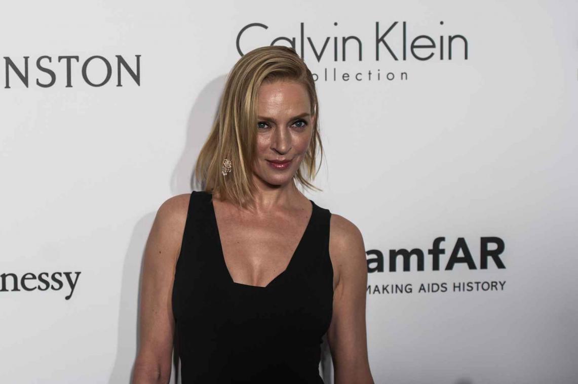 Uma Thurman breekt botten na val van paard