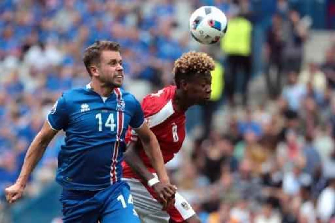 Arnason uitgeroepen tot "Man van de Match" in IJsland-Oostenrijk