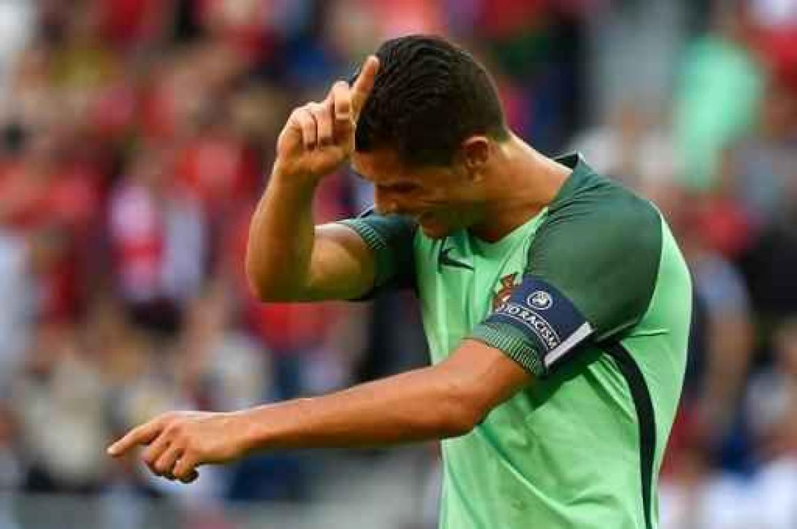 Twee doelpunten en assist van Ronaldo helpen Portugal niet aan zege