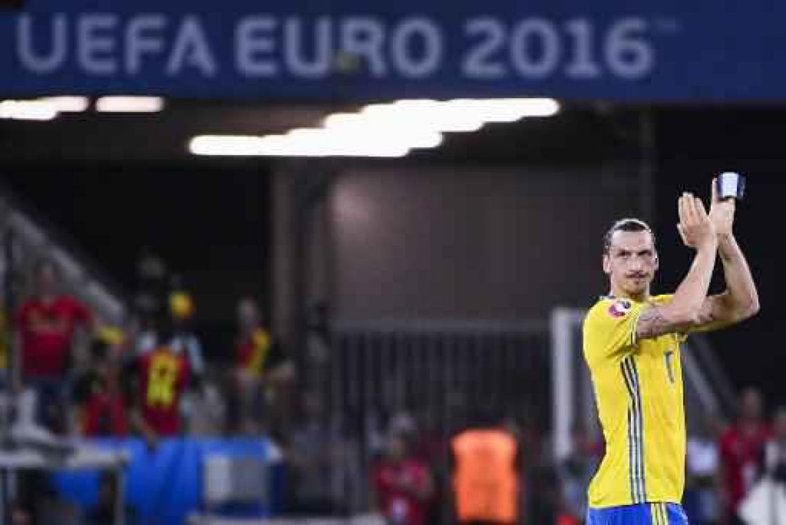 EK 2016 - Marc Wilmots en Erik Hamren loven afscheidnemende Ibrahimovic