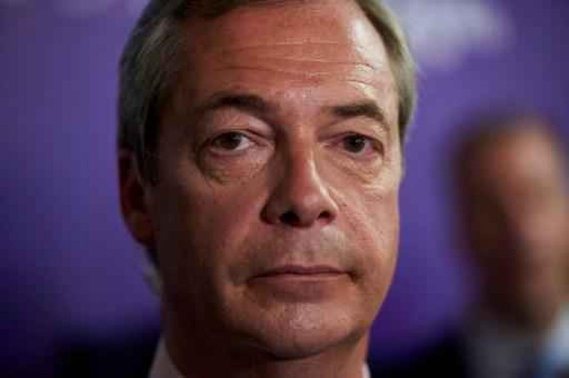 Rechtspopulist Farage zegezeker over Brexit