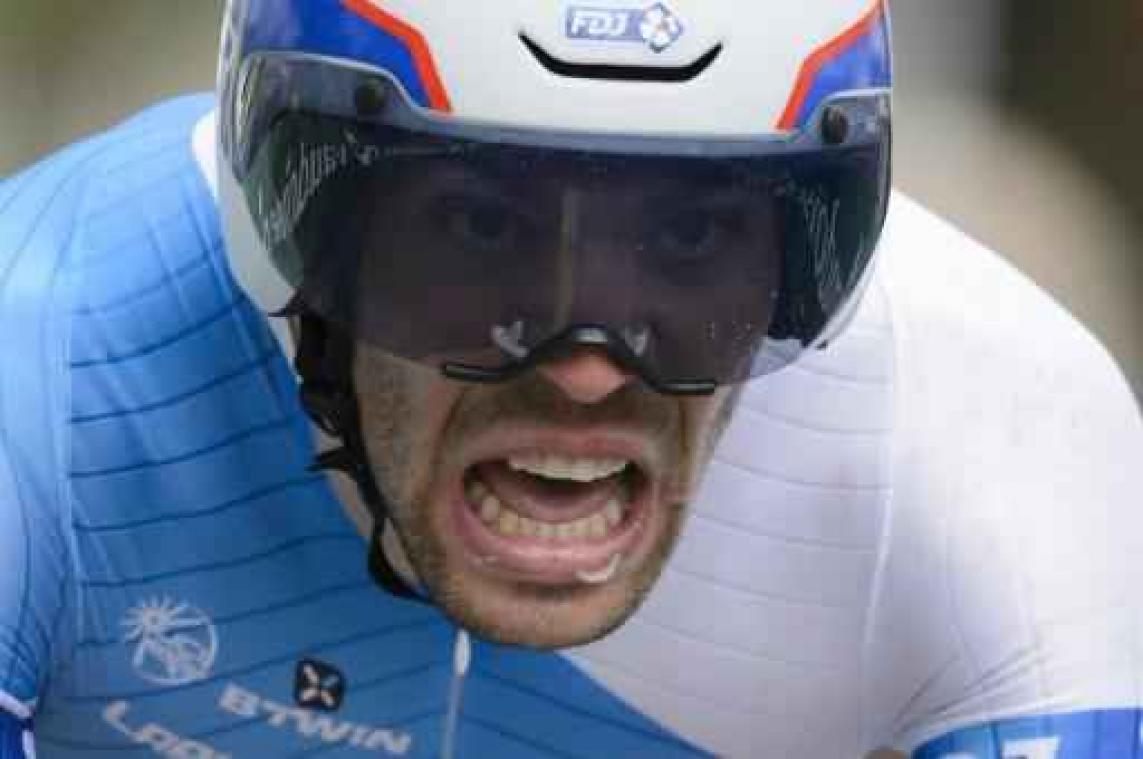 Thibaut Pinot wint Frans kampioenschap tijdrijden