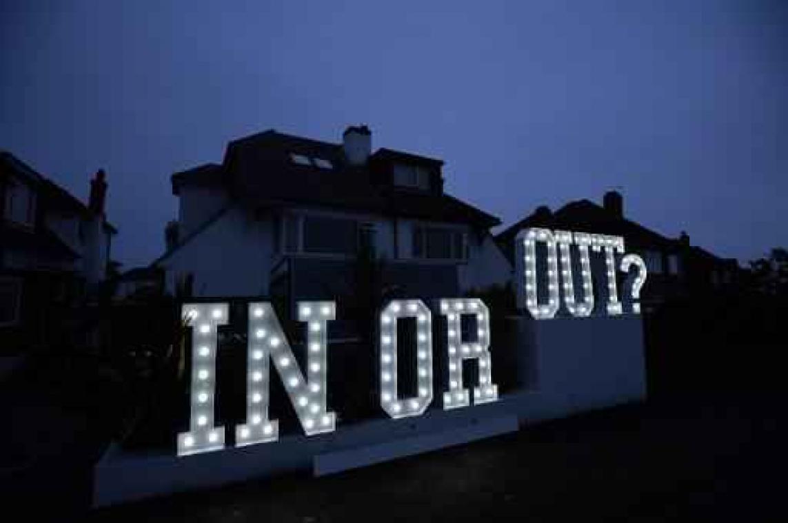 Brits EU-referendum - Brexit-kamp aan de leiding