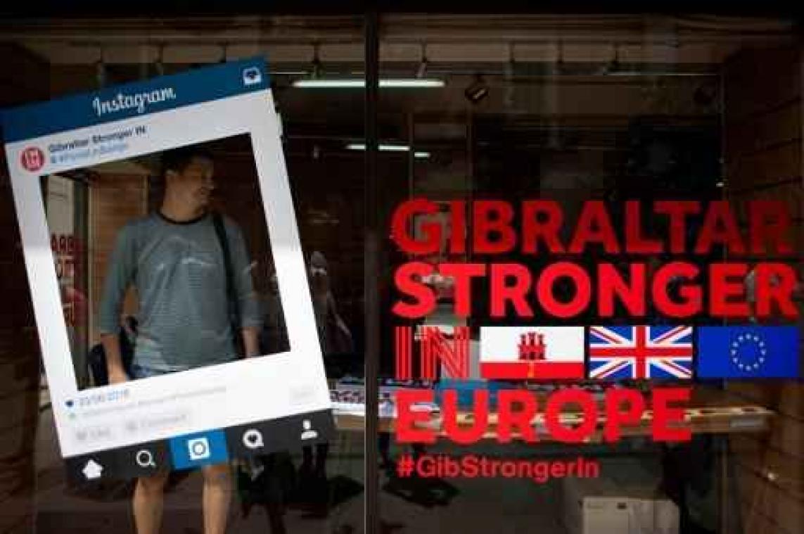Brits EU-referendum - Gibraltar maakt eerste resultaat bekend, kiest massaal voor EU-lidmaatschap