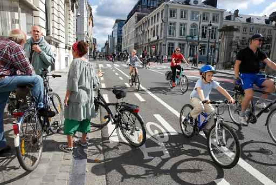 Autoloze zondag op 18 september in het Brussels gewest