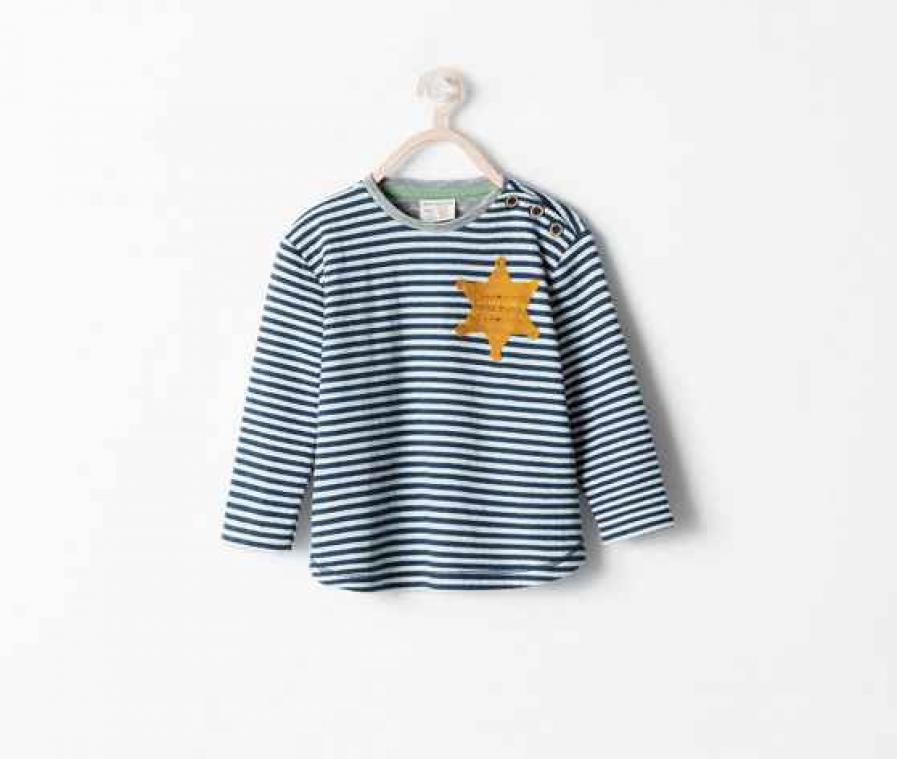 Gestreepte pyjama voor kinderen van Zara lijkt verdacht veel op een jodenuniform uit een concentratiekamp