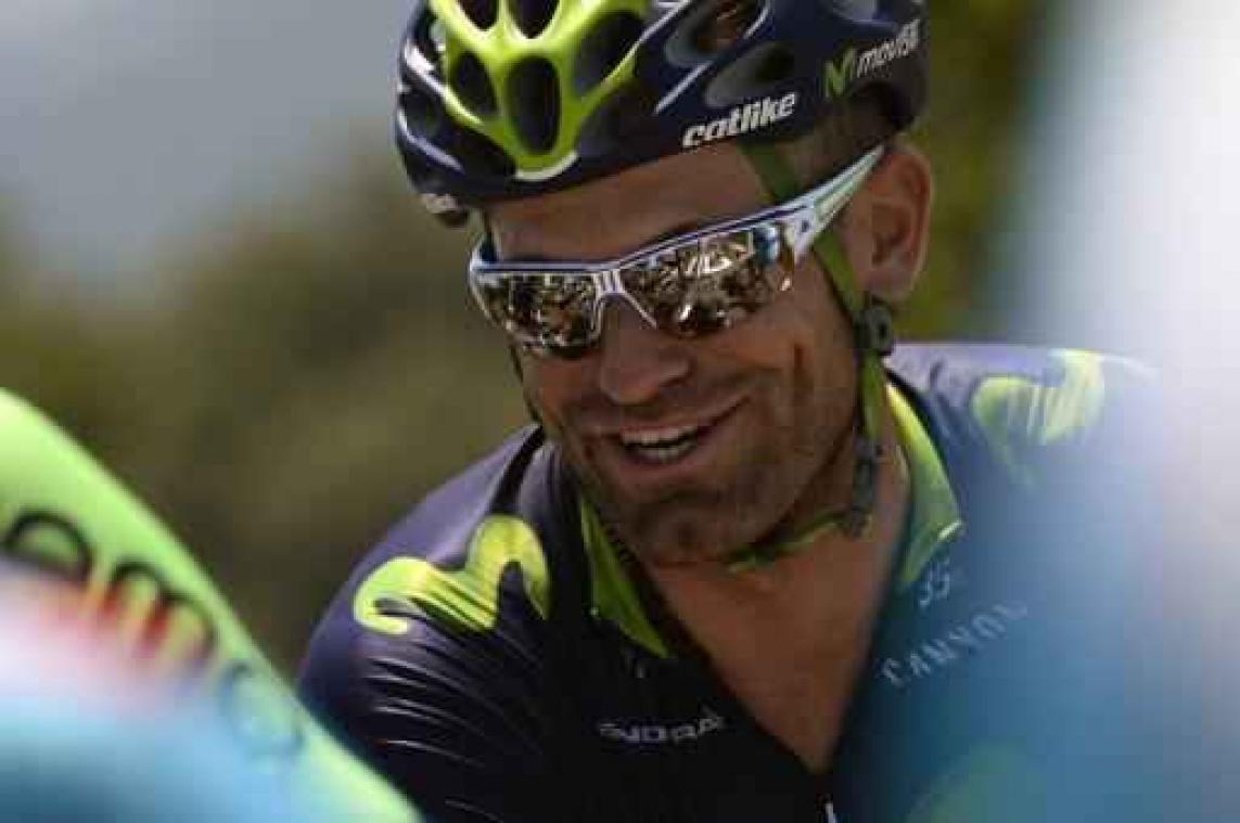 José Joaquin Rojas (Movistar) is Spaans kampioen op de weg