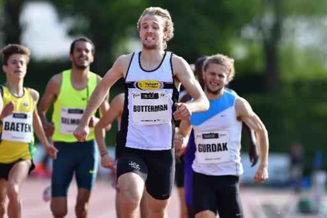 Aaron Botterman loopt EK-limiet 800m