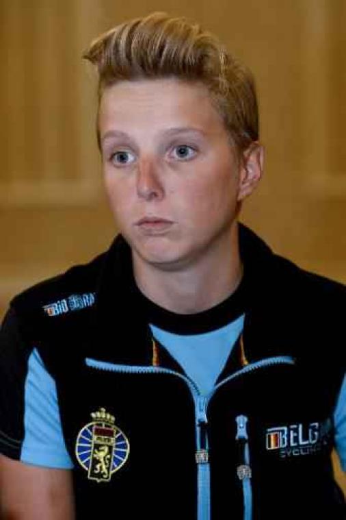 Kaat Hannes sprint naar Belgische titel