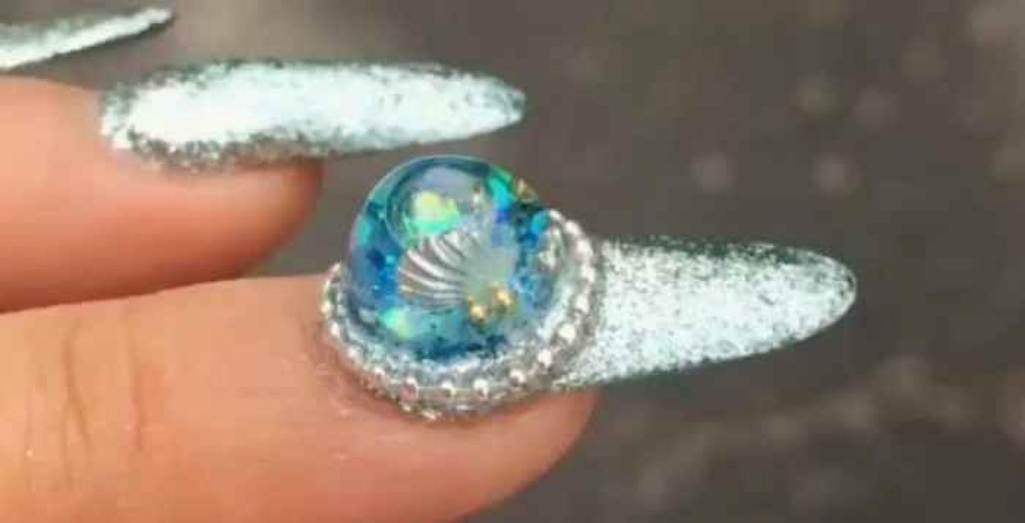 Sneeuwbolnagels' maken furore op Instagram