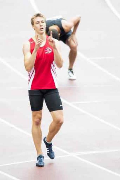 BK atletiek - Julien Watrin is blij dat hij goede vorm te pakken heeft