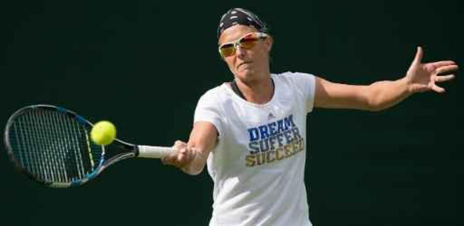 Wimbledon - Flipkens moet met oude uitrusting spelen tegen Gibbs