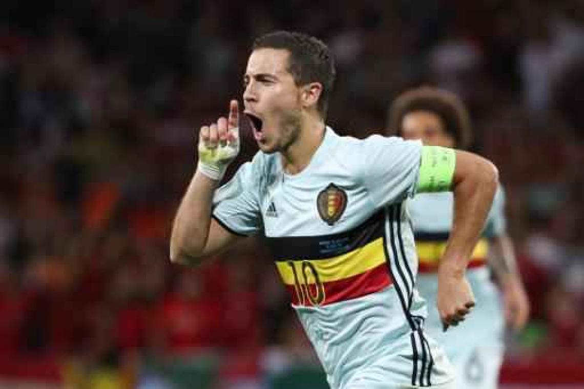 EK 2016 - Eden Hazard: "Mijn beste match bij de Rode Duivels"