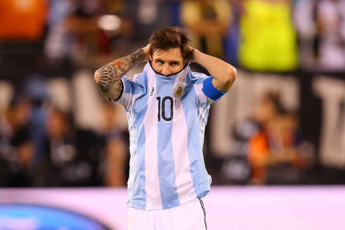 Exit Messi na vierde verloren finale