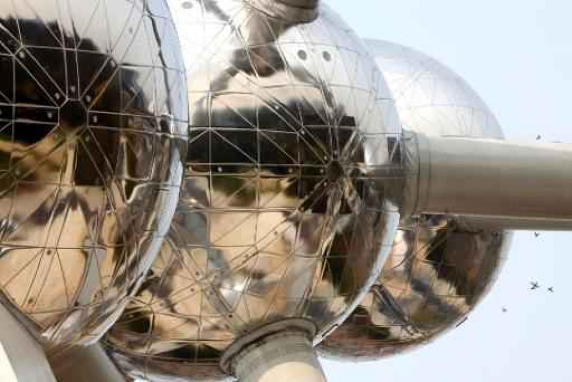 Atomium blijft gesloten op maandag