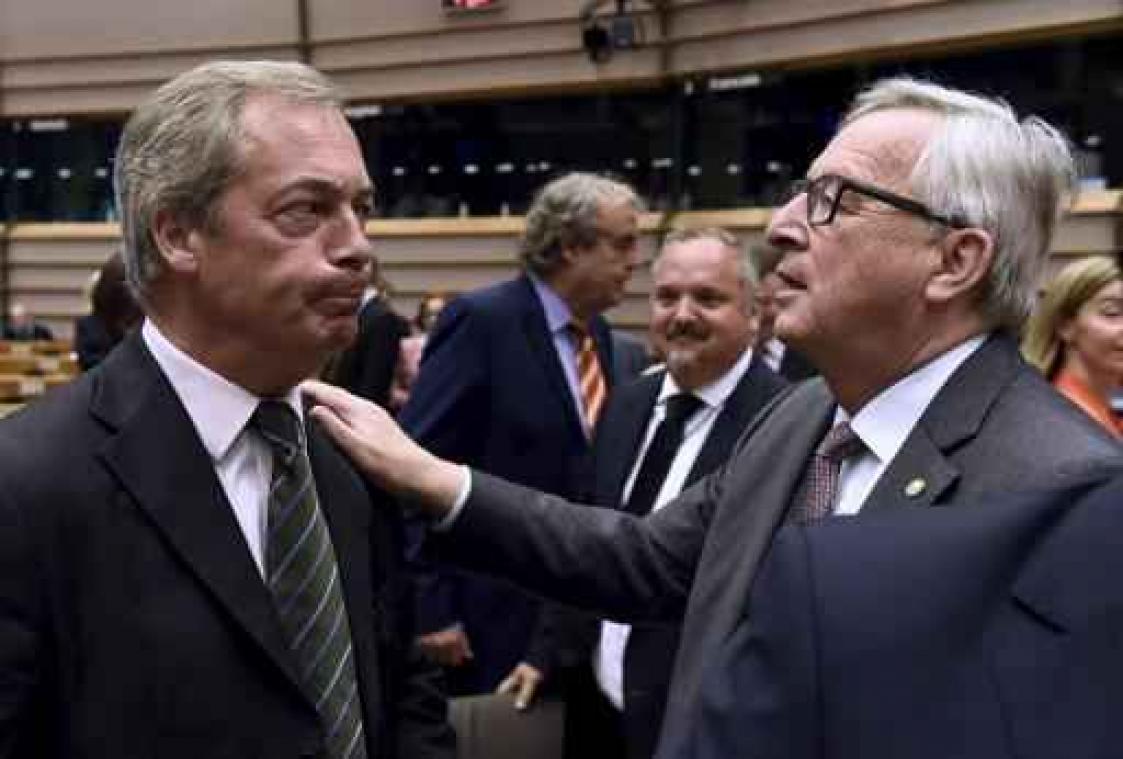 Europees Parlement voert emotioneel debat over Brexit