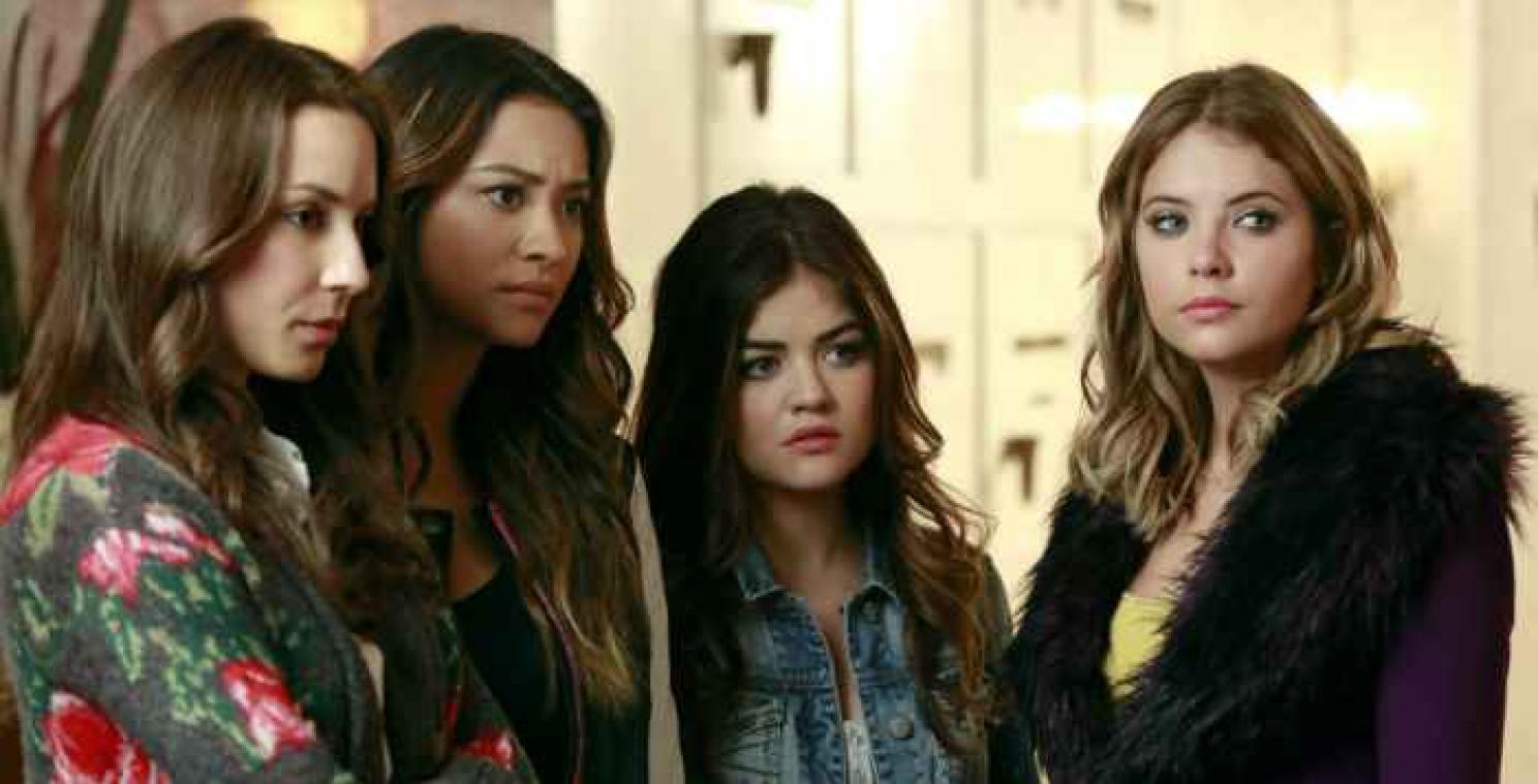 De actrices uit Pretty Little Liars