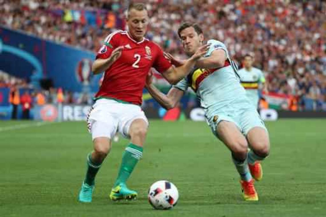 Jan Vertonghen slaat enkel om