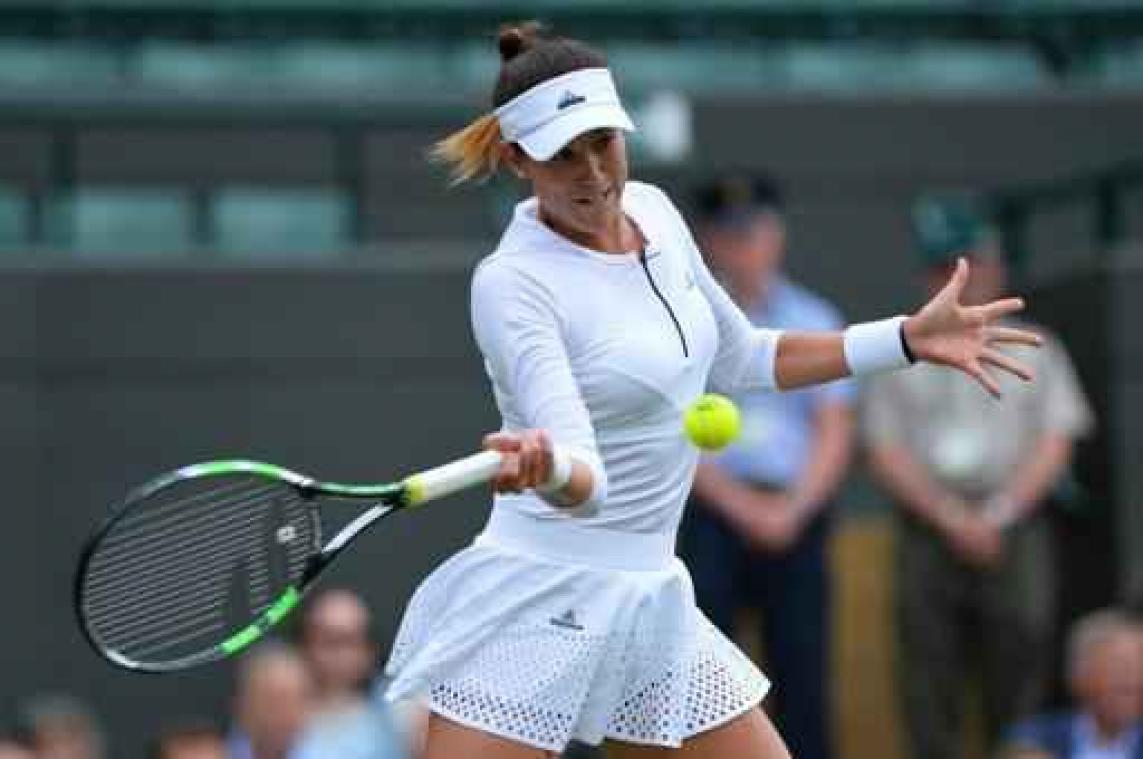 Tweede reekshoofd Garbine Muguruza, runner-up van 2015, moet al inpakken in Wimbledon