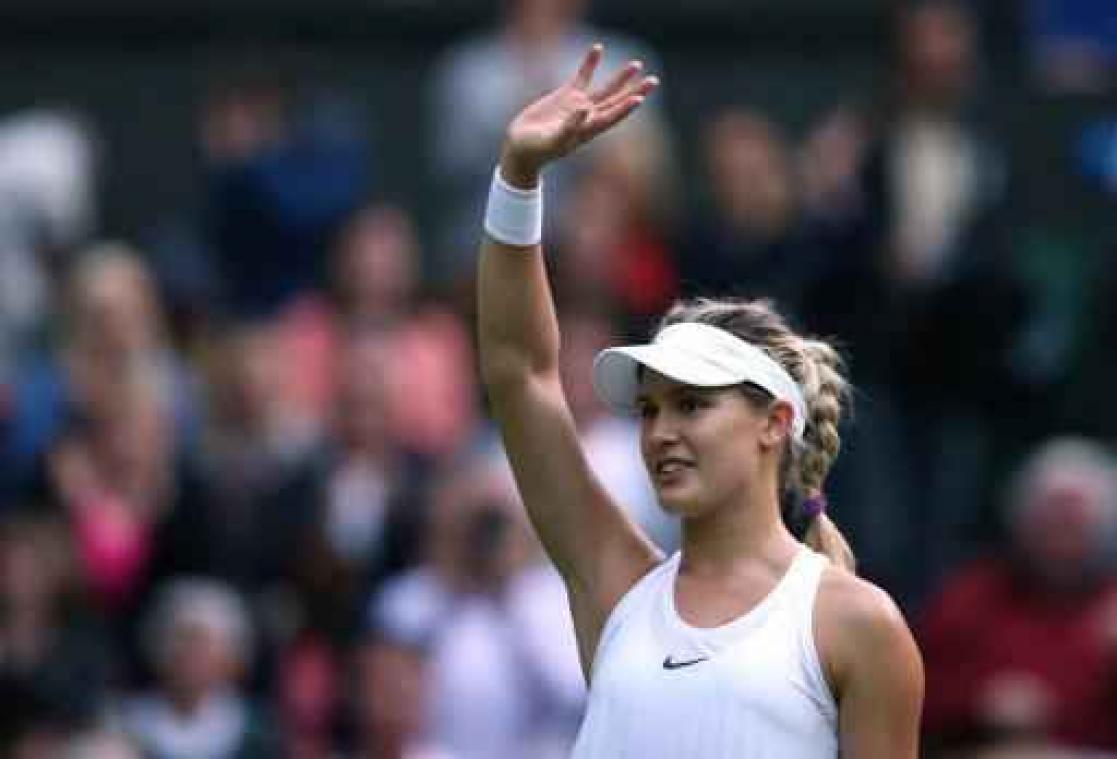 Wimbledon - Eugenie Bouchard schakelt publiekslieveling Johanna Konta uit