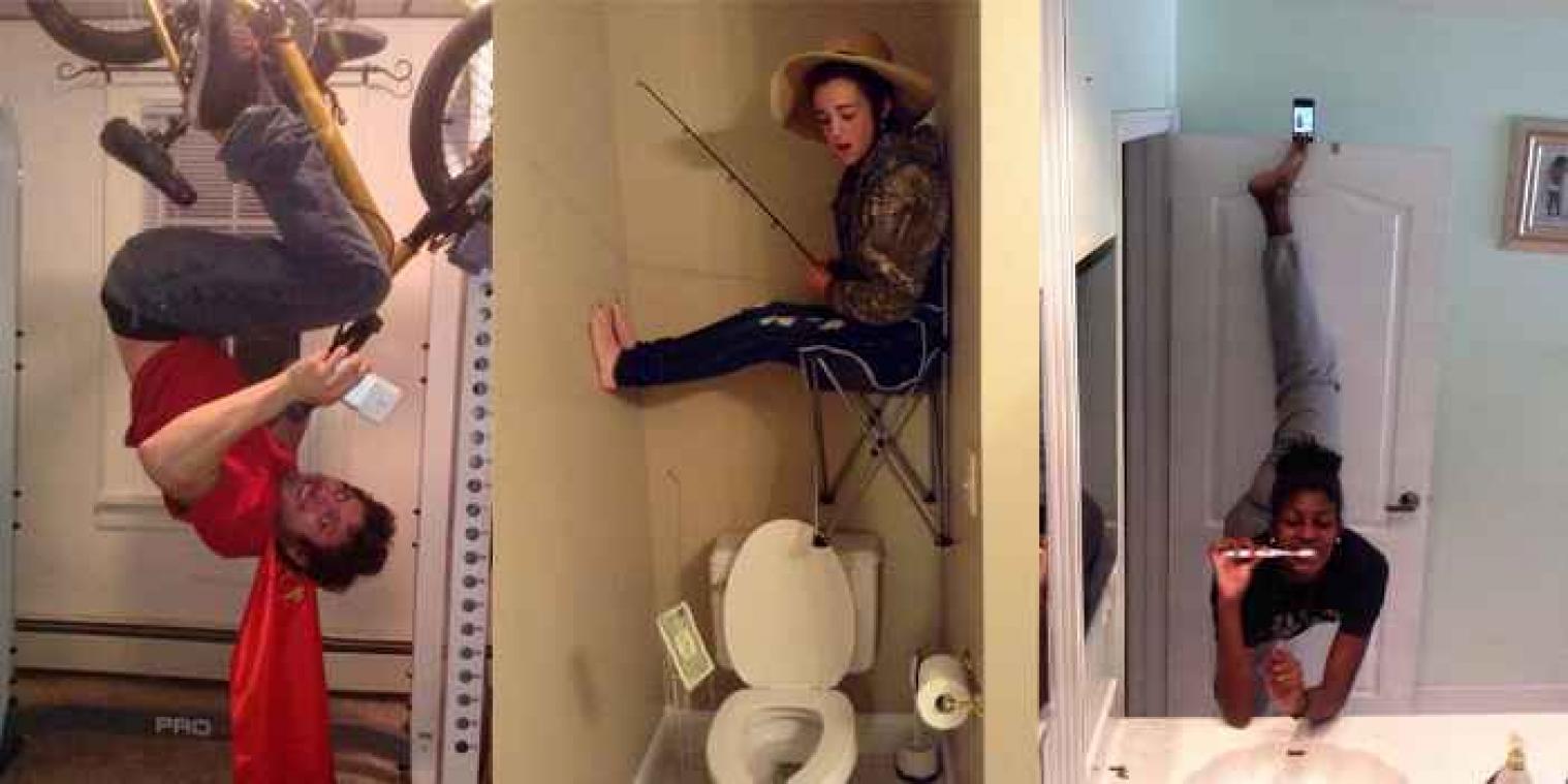 Top 10 meest extreme selfies in de Selfie Olympics