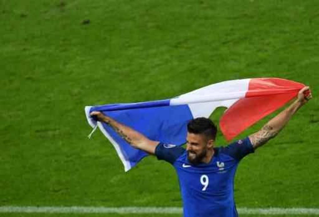 EK 2016 - Olivier Giroud is Man van de Match tegen IJsland